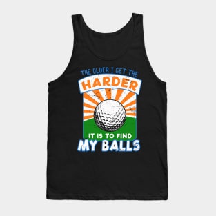 GOLF GIFT: Find My Balls Tank Top